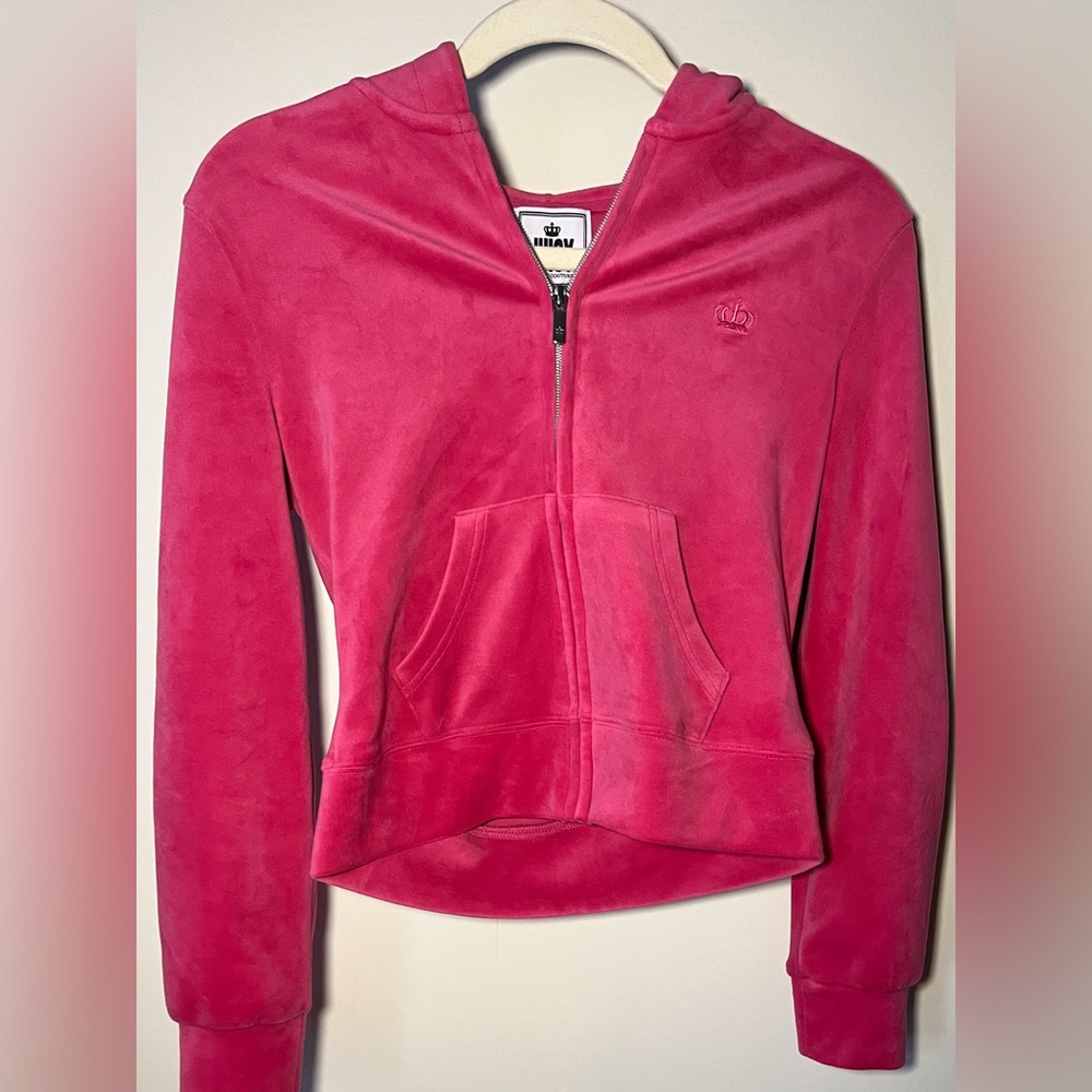 Juicy Couture Hooded Lightweight Womens Casual Track Jacket